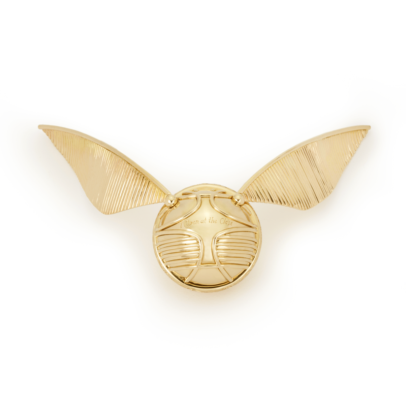 The Golden Snitch Ring Box