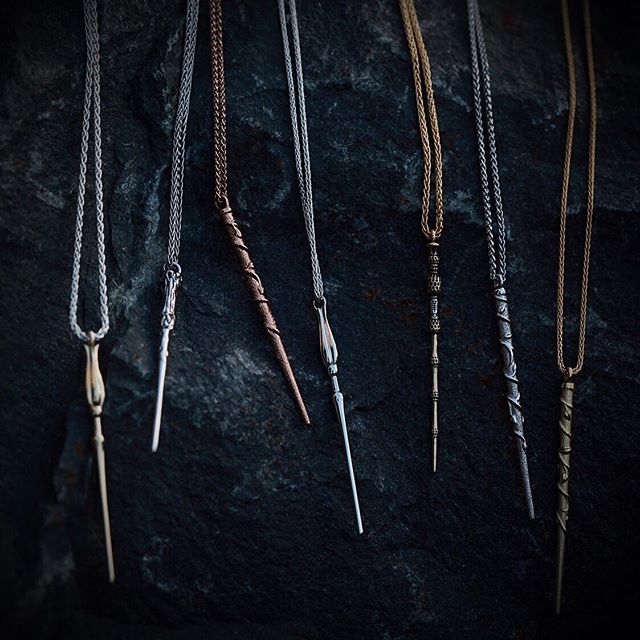 Elder Wand Deathly Hallows Albus Dumbledore's Wand Harry Potter Jewelry Hermione's Wand Ron's Wand Luna's Wand